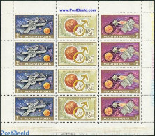 Hungary 1972 Mars Exploration M/s, Mint NH, Transport - Space Exploration - Unused Stamps
