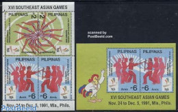 Philippines 1991 S-E Asia Games 2 S/s, Mint NH, Sport - Sport (other And Mixed) - Philippines