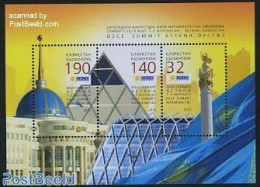 Kazakhstan 2010 OSCE Conference S/s, Mint NH, History - Europa Hang-on Issues - Ideas Europeas