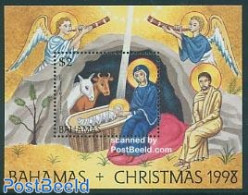 Bahamas 1998 Christmas S/s, Mint NH, Religion - Christmas - Navidad