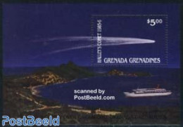 Grenada Grenadines 1986 Halleys Comet S/s, Mint NH, Science - Astronomy - Halley's Comet - Astrología