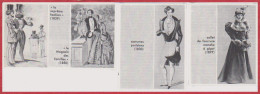 Mode. "suprême Fashion (1939), Magasin Des Familles (1950), Costume Parisien (1830), Fourrure (1897). Larousse 1960 - Documents Historiques