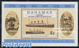 Bahamas 1996 Marconi S/s, Mint NH, Performance Art - Science - Transport - Radio And Television - Inventors - Ships An.. - Télécom