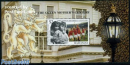 Bahamas 1999 Queen Mother S/s, Mint NH, History - Sport - Kings & Queens (Royalty) - Football - Case Reali