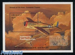 Grenada 1995 End Of World War II S/s, Mint NH, History - Transport - World War II - Aircraft & Aviation - WW2 (II Guerra Mundial)