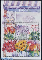 Guyana 1997 Flowers 6v M/s, Mint NH, Nature - Flowers & Plants - Guiana (1966-...)