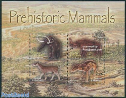 Antigua & Barbuda 2005 Prehistoric Mamaals 4v M/s, Mammuthus Imperator, Mint NH, Nature - Prehistoric Animals - Préhistoriques