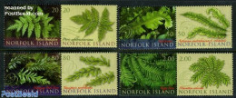 Norfolk Island 2008 Plants 8v (4x[:]), Mint NH, Nature - Flowers & Plants - Andere & Zonder Classificatie