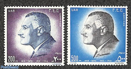 Egypt (Republic) 1971 Definitives 2v (country Name: UAR), Mint NH - Unused Stamps