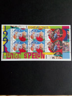 NIEDERLANDE BLOCK 35 GESTEMPELT(USED) SPIELE IM FREIEN 1991 - Blocs