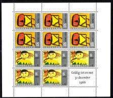 NIEDERLANDE BLOCK 3 POSTFRISCH(MINT) FÜR DAS KIND 1965 KINDERZEICHNUNGEN - Blocks & Sheetlets