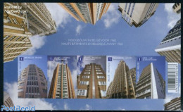 Belgium 2010 High Buildings Before 1960 5v M/s Imperforated, Mint NH, Art - Modern Architecture - Ongebruikt