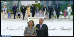 Belgium 2009 Royal Golden Wedding S/s, Mint NH, History - Kings & Queens (Royalty) - Ungebraucht