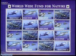 Saint Vincent & The Grenadines 2002 Union Island, WNF M/s, Mint NH, Nature - Fish - World Wildlife Fund (WWF) - Fische