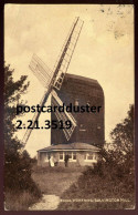 UK ENGLAND Worthing Postcard 1914 Salvington Windmill. Sepiatone Series (h429) - Worthing