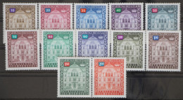 Liechtenstein 57-68 Postfrisch Als Dienstmarken #GD495 - Altri & Non Classificati