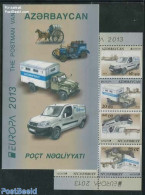 Azerbaijan 2013 Europa, Postal Transport Booklet, Mint NH, History - Transport - Europa (cept) - Post - Stamp Booklets.. - Correo Postal