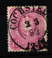 Deutsches Reich 41 A Gestempelt Preußen-Stempel, Geprüft Wiegand BPP #KW953 - Autres & Non Classés