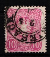 Deutsches Reich 41 A Gestempelt Preußen-Stempel, Geprüft Wiegand BPP #KW958 - Other & Unclassified