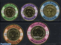 Jordan 1967 Crown Prince Hassan 5v, Mint NH, History - Various - Kings & Queens (Royalty) - Other Material Than Paper .. - Familles Royales