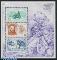 Grenada 1997 PACIFIC 97 3v M/s, Mint NH, Transport - Post - U.P.U. - Motorcycles - Posta