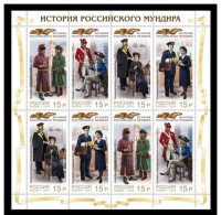 Russie 2014 YVERT N° 7527-7530 MNH ** En Bloc - Ungebraucht