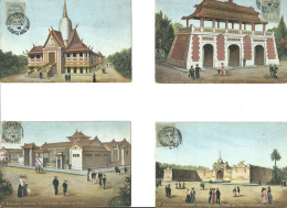 1906 - Lot De 16 Cartes Postales Anciennes Exposition Coloniale De Marseille TBE - Koloniale Tentoonstelling 1906-1922