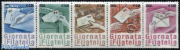 Italy 2014 Philately Day 5v [::::], Mint NH, Transport - Post - Stamp Day - Motorcycles - Altri & Non Classificati