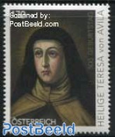 Austria 2015 Saint Teresa Of Avila 1v, Mint NH, Religion - Religion - Nuovi