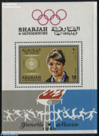 Sharjah 1969 D. Meyer S/s, Mint NH, Sport - Olympic Games - Schardscha