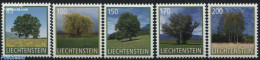 Liechtenstein 2016 Definitives, Trees 5v S-a, Mint NH, Nature - Trees & Forests - Unused Stamps