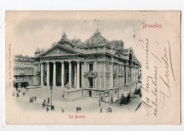 473 - BRUXELLES - La Bourse  *gros Relief*1900*Stengel, Dresde - Série V. 4080* - Monumentos, Edificios