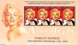 Antigua & Barbuda 2006 Marilyn Monroe M/s, Mint NH, Performance Art - Marilyn Monroe - Antigua Et Barbuda (1981-...)