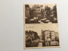 Lot De 3 Cartes Postales Anciennes Bruges - Brugge - Brugge