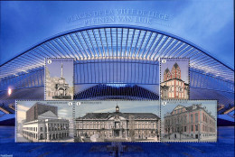 Belgium 2020 Places Of Liege M/s, Mint NH - Nuovi