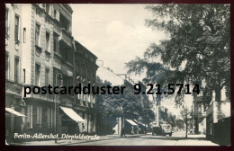 GERMANY Berlin Adlershof 1950 Doerpfeldstrasse. Real Photo Postcard (3839) - Treptow