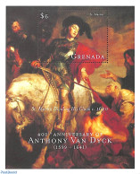 Grenada 2000 Anthony Van Dyck, Holy Martin S/s, Mint NH, Nature - Horses - Art - Paintings - Other & Unclassified