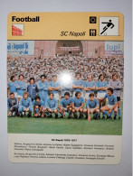 Football  **  Italie  ** SC Napoli  1976/77 - Deportes