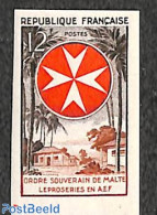 France 1956 Malteser Order 1v, Imperforated, Mint NH, Health - St John - Ongebruikt