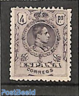 Spain 1909 4ps, Stamp Out Of Set, Unused (hinged) - Neufs