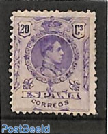 Spain 1917 20c, Stamp Out Of Set, Unused (hinged) - Nuevos