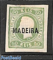 Madeira 1868 50R, Stamp Out Of Set, Unused (hinged) - Madeira