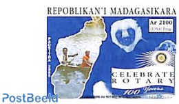 Madagascar 2005 Rotary 1v, Imperforated, Mint NH, Transport - Various - Ships And Boats - Maps - Rotary - Bateaux