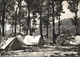 11641866 Ascona TI Camping Alla Spiaggia Del Bagno Pubblico Ascona - Autres & Non Classés