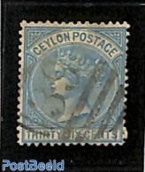 Sri Lanka (Ceylon) 1872 36c, Used, Used Stamps - Sri Lanka (Ceylan) (1948-...)
