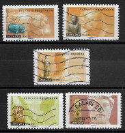 France 2007 Oblitéré  Adhésif  N° 104 - 108 - 109 - 110 - 113  Ou  N° 4002 - 4006 - 4007 - 4008 - 4011  -  Art  Antiques - Used Stamps