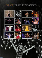 Great Britain 2023 Dame Shirley Bassey 8v S-a M/s, Mint NH, Performance Art - Music - Popular Music - Ungebraucht