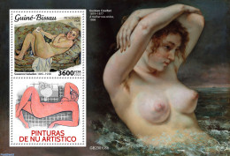 Guinea Bissau 2023 Nude Paintings, Mint NH, Art - Nude Paintings - Paintings - Guinée-Bissau