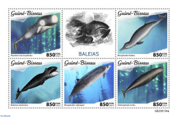 Guinea Bissau 2023 Whales, Mint NH, Nature - Sea Mammals - Guinée-Bissau