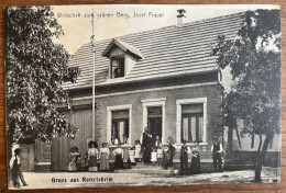 Rottelsheim - Gruss - Wirtschaft Zum Grünen Berg - Restaurant à La Montagne Verte - Ed. Jul. Manias - Autres & Non Classés